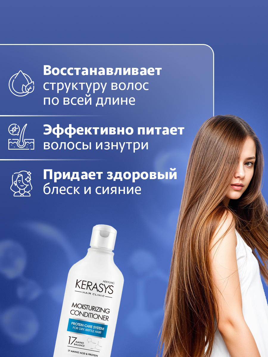 Hair Clinic System Кондиционер для волос Увлажняющий 180мл 